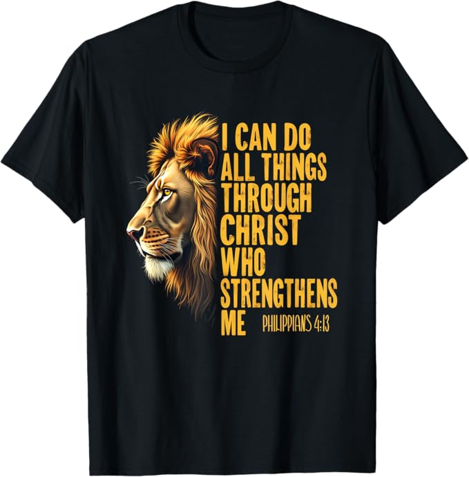 Lion Christian T-shirt