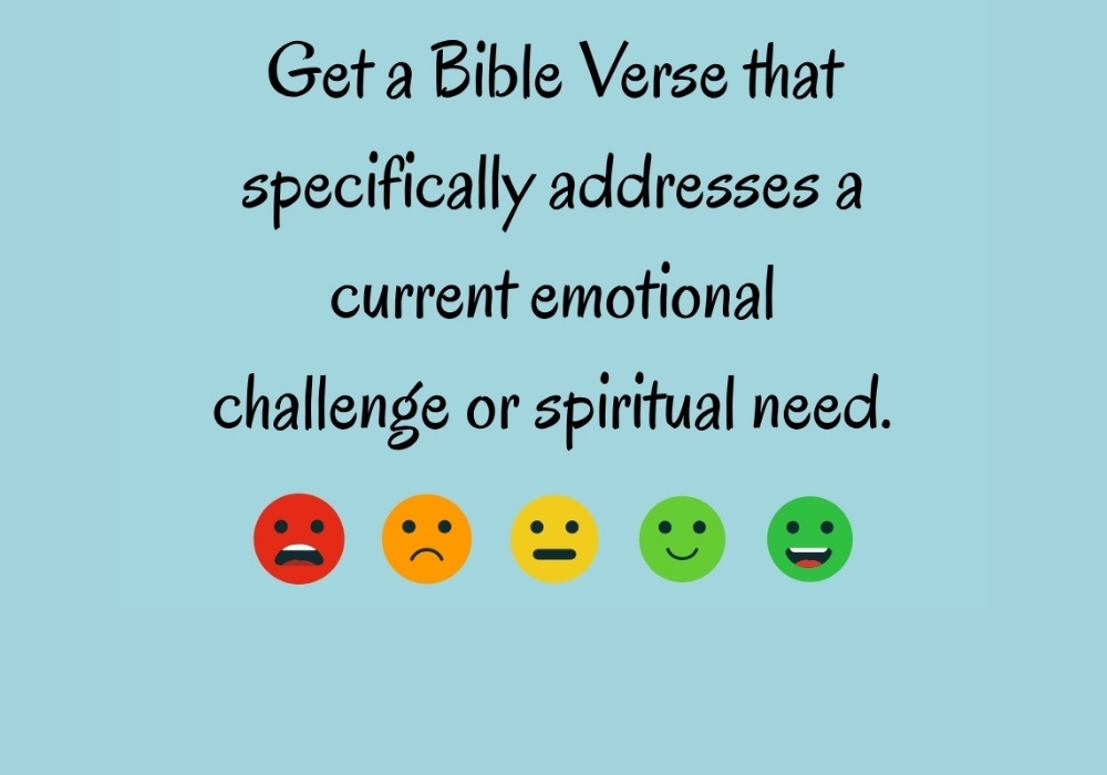 Bible Verse Emotions List